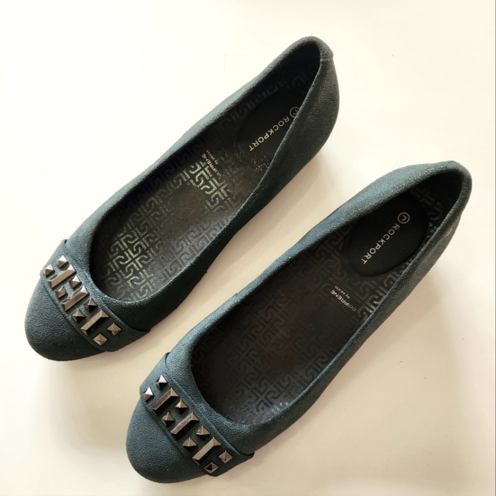 Woman ROCKPORT AdiPrene By Adidas FLATS SHOES Size 8.5